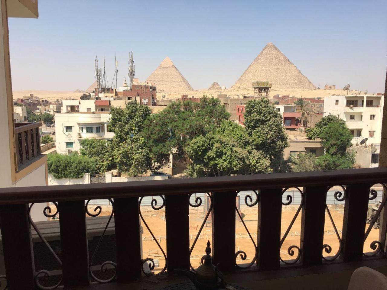 El Aida Pyramids View Hotel Kafret el-Gabal Esterno foto