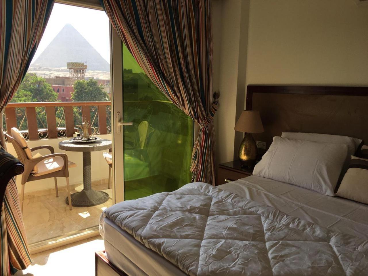 El Aida Pyramids View Hotel Kafret el-Gabal Esterno foto