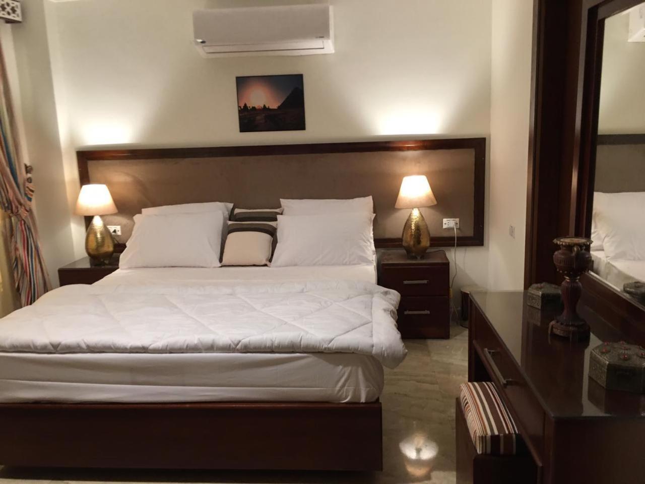 El Aida Pyramids View Hotel Kafret el-Gabal Esterno foto
