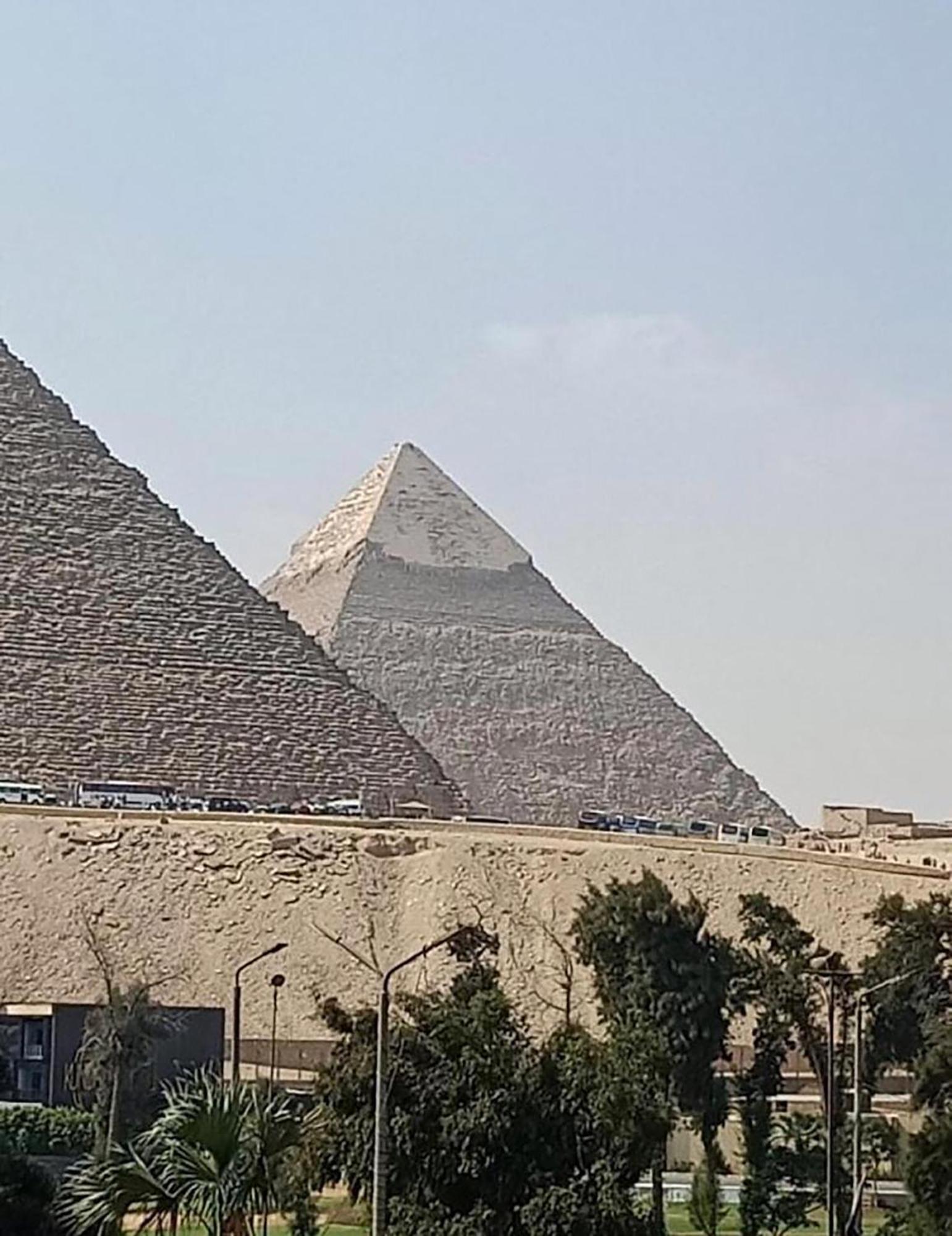 El Aida Pyramids View Hotel Kafret el-Gabal Esterno foto