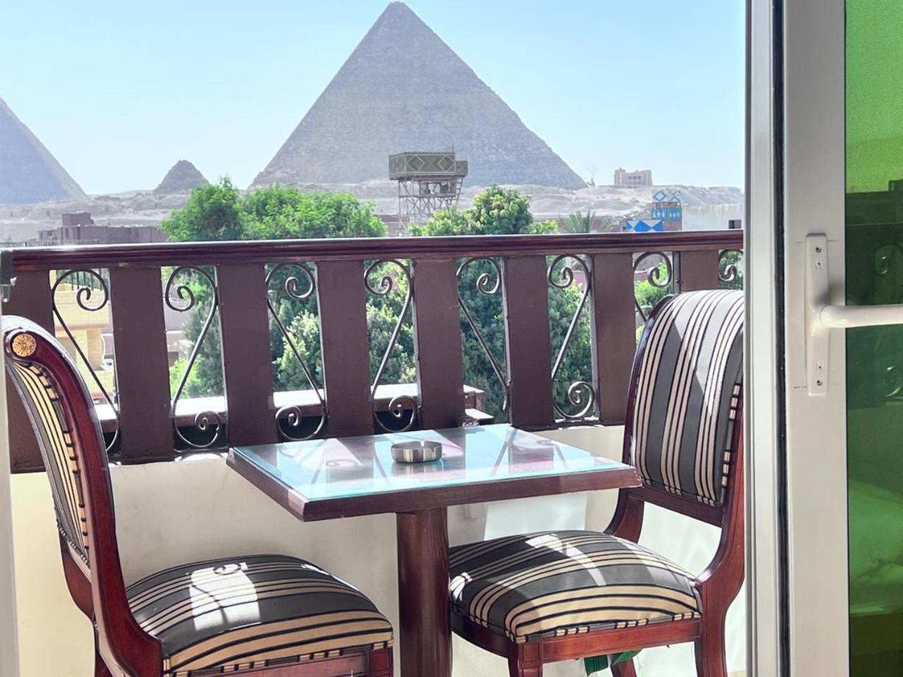 El Aida Pyramids View Hotel Kafret el-Gabal Esterno foto