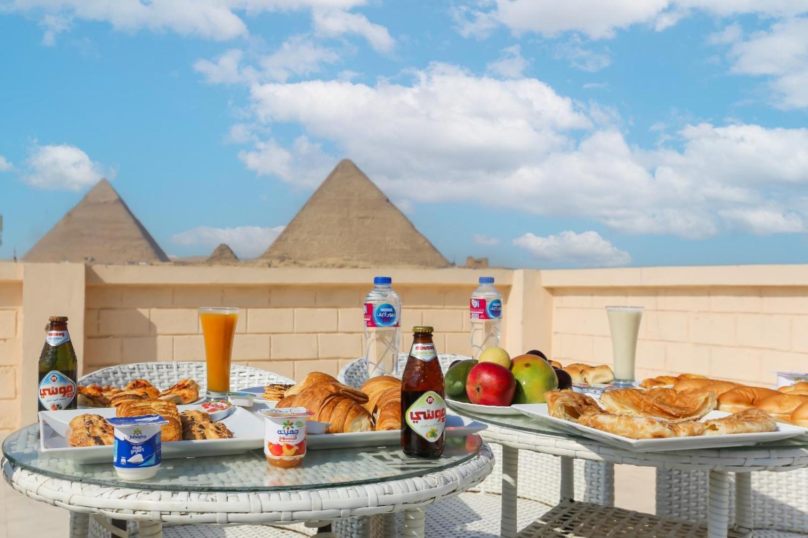 El Aida Pyramids View Hotel Kafret el-Gabal Esterno foto